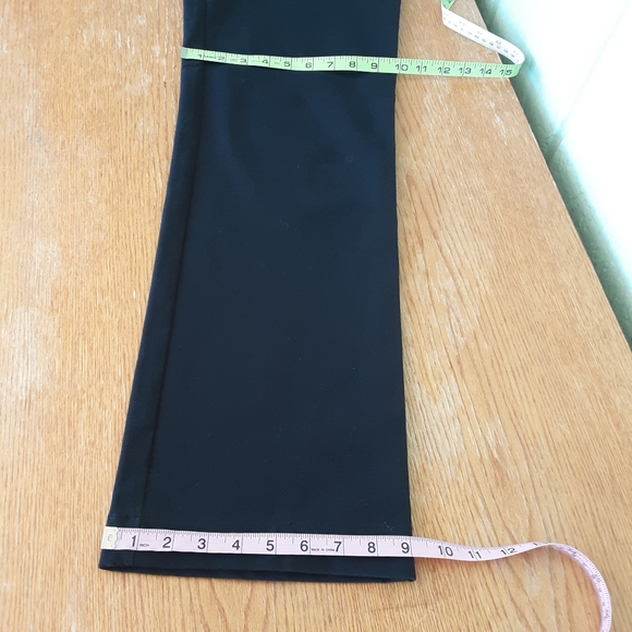 St. John sport 🌞0159 By Marie Gray Women's Stretch Pants Black Sz 6 Preowned - Picture 13 of 15